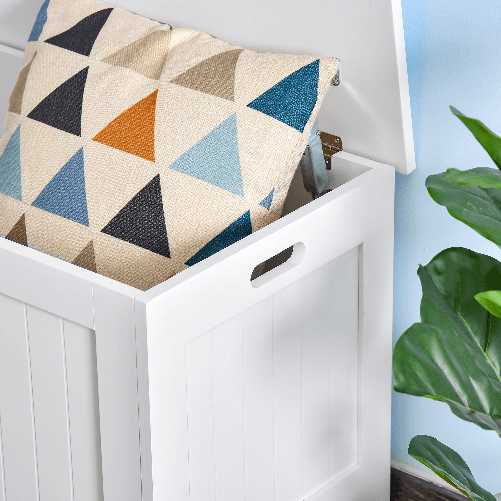 HOMCOM-Panca-Contenitore-Multiuso-in-Legno-MDF-Apertura-con-Blocco-di-Sicurezza-81x40x46cm-Bianco