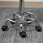 HOMCOM-Set-2-Sgabelli-Girevoli-con-Ruote-Altezza-Regolabile-e-Rivestimento-Similpelle-PU-38x38x57-72cm