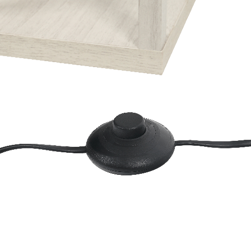 HOMCOM-Lampada-da-Terra-con-Mensole-Integrate---Rovere