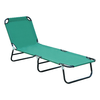 Outsunny-Sdraio-da-Giardino-Pieghevole-con-Schienale-Reclinabile-su-4-Posizioni-190x56x28cm-Verde