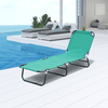 Outsunny-Sdraio-da-Giardino-Pieghevole-con-Schienale-Reclinabile-su-4-Posizioni-190x56x28cm-Verde