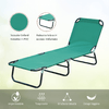Outsunny-Sdraio-da-Giardino-Pieghevole-con-Schienale-Reclinabile-su-4-Posizioni-190x56x28cm-Verde