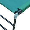 Outsunny-Sdraio-da-Giardino-Pieghevole-con-Schienale-Reclinabile-su-4-Posizioni-190x56x28cm-Verde