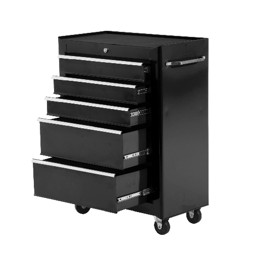 HOMCOM-Carrello-Cassettiera-Porta-Utensili-per-officina-nero-61-5x33x85cm