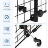 PawHut-Divisorio-Auto-per-Cani-Barriera-Regolabile-Universale-91-152-x-30-cm-Nero