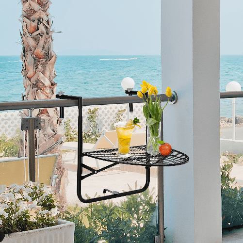 Outsunny-Tavolo-da-Ringhiera-Pieghevole-e-Regolabile-in-Metallo-60x60x57-72cm-Nero