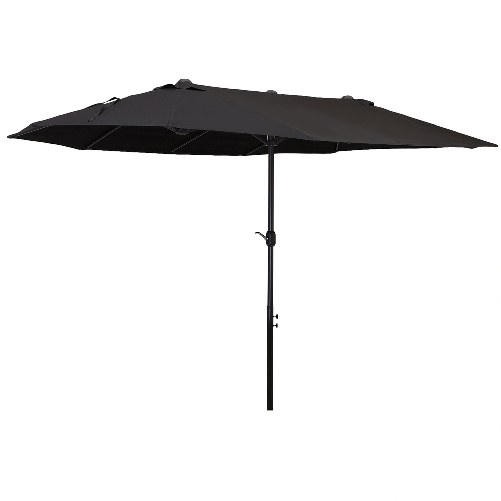 Outsunny-Ombrellone-da-Giardino-Doppio-con-Apertura-a-Manovella-in-Acciaio-e-Poliestere-460x270x240-cm-Nero