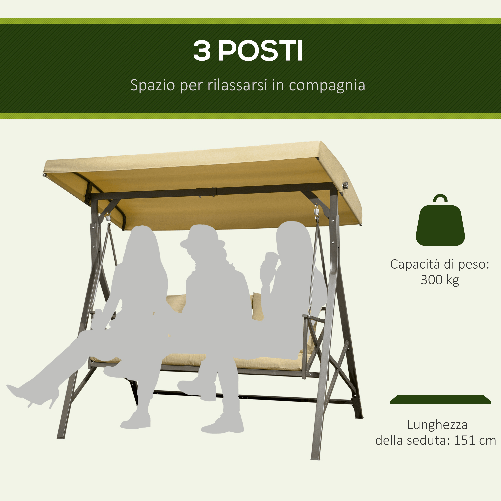Outsunny-Dondolo-da-Giardino-3-Posti-in-Acciaio-e-Poliestere-con-Tetto-Inclinabile-e-Cuscini-190x120x178-cm