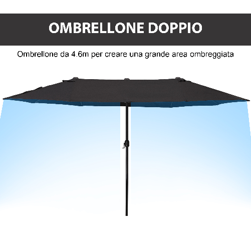 Outsunny-Ombrellone-da-Giardino-Doppio-con-Apertura-a-Manovella-in-Acciaio-e-Poliestere-460x270x240-cm-Nero