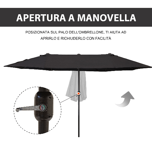 Outsunny-Ombrellone-da-Giardino-Doppio-con-Apertura-a-Manovella-in-Acciaio-e-Poliestere-460x270x240-cm-Nero