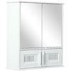 kleankin-Mobiletto-Bagno-Pensile-con-Antine-a-Specchio-55x17-5x60cm---Bianco