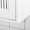 kleankin-Mobiletto-Bagno-Pensile-con-Antine-a-Specchio-55x17-5x60cm---Bianco