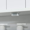kleankin-Mobiletto-Bagno-Pensile-con-Antine-a-Specchio-55x17-5x60cm---Bianco