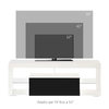 HOMCOM-Mobile-Porta-TV-con-Luci-a-LED-di-20-Colori-e-Telecomando-per-Televisioni-fino-55--Bianco