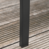 Outsunny-Salotto-da-Esterno-Set-4-Pezzi-con-1-Tavolino-2-Sedie-da-Giardino-e-1-Panca-in-Metallo-Nero