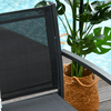 Outsunny-Salotto-da-Esterno-Set-4-Pezzi-con-1-Tavolino-2-Sedie-da-Giardino-e-1-Panca-in-Metallo-Nero