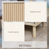 HOMCOM-Comodino-Moderno-con-Cassetto-e-Ripiano-Aperto-in-Truciolato-47x47x50-cm-Color-Legno