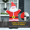 HOMCOM-Babbo-Natale-Gonfiabile-Luminoso-con-Luci-LED-80x40x120cm