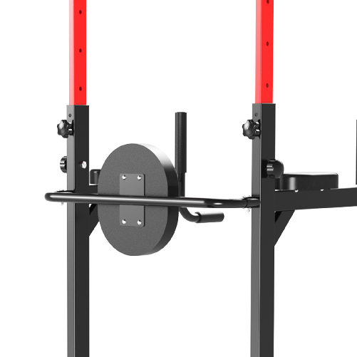 HOMCOM-Stazione-da-Fitness-Sbarra-per-Trazioni-Power-Tower-Palestra-Multifunzione-Pieghevole-Altezza-Regolabile-180-230cm-Max--carico-120kg