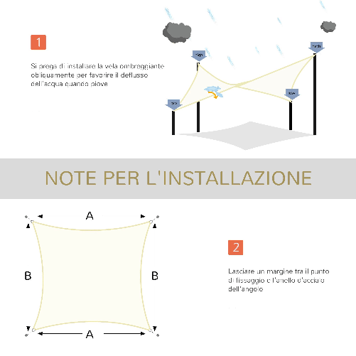 Outsunny-Vela-da-giardino-Rettangolare-in-HDPE-Crema-3x4m