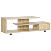 HOMCOM-Mobile-TV-Moderno-per-TV-fino-a-65--Mobile-TV-Aperto-in-Truciolato-con-Cassetto-135x35x41-7-cm