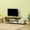 HOMCOM-Mobile-TV-Moderno-per-TV-fino-a-65--Mobile-TV-Aperto-in-Truciolato-con-Cassetto-135x35x41-7-cm