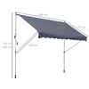 Outsunny-Tenda-da-Sole-3x1-5-m-a-Bracci-con-Manovella-Struttura-Telescopica-in-Metallo-e-Parasole-in-Poliestere