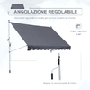 Outsunny-Tenda-da-Sole-3x1-5-m-a-Bracci-con-Manovella-Struttura-Telescopica-in-Metallo-e-Parasole-in-Poliestere