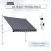 Outsunny-Tenda-da-Sole-3x1-5-m-a-Bracci-con-Manovella-Struttura-Telescopica-in-Metallo-e-Parasole-in-Poliestere