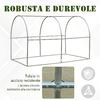 Outsunny-Serra-a-Tunnel-per-Orto-3x2x2m-con-Copertura-in-PE-2-Porte-e-Struttura-in-Acciaio-Bianco