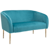 HOMCOM-Divano-2-Posti-Seduta-Imbottita-Schienale-e-Braccioli-Arredamento-Soggiorno-Sala-Ufficio-Verde-124x73x76cm