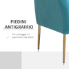 HOMCOM-Divano-2-Posti-Seduta-Imbottita-Schienale-e-Braccioli-Arredamento-Soggiorno-Sala-Ufficio-Verde-124x73x76cm