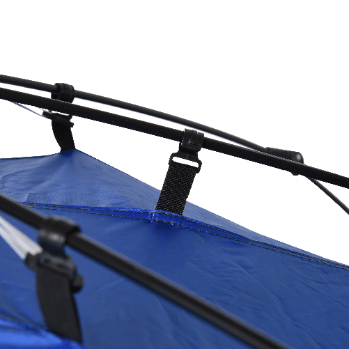Outsunny-Tenda-da-Spiaggia-Pop-Up-per-4-Persone-con-Corde-e-Paletti-Poliestere-247x247x145cm-Blu