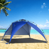Outsunny-Tenda-da-Spiaggia-Pop-Up-per-4-Persone-con-Corde-e-Paletti-Poliestere-247x247x145cm-Blu