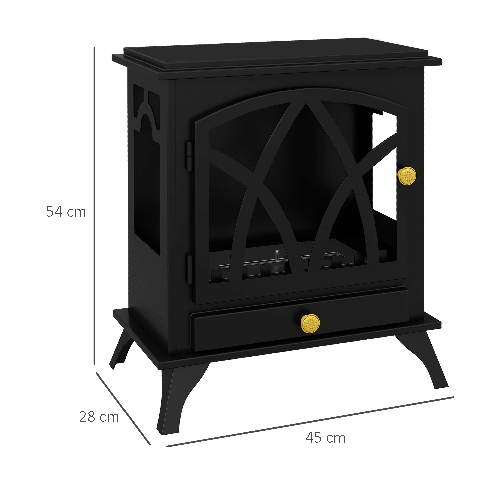 HOMCOM-Camino-a-Bioetanolo-da-Terra-con-Bruciatore-da-1-2L-e-Copertura-25--45x28x54cm-Nero