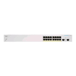 Cisco CBS220-16P-2G Gestito L2 Gigabit Ethernet (10/100/1000) Supporto Power over Ethernet (PoE) Bianco