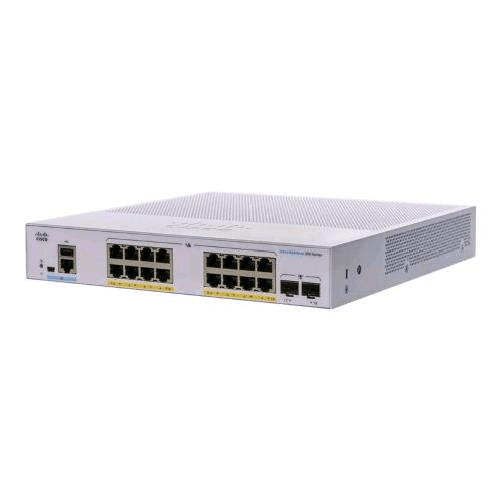 Cisco-CBS350-16FP-2G-EU-switch-di-rete-Gestito-L2-L3-Gigabit-Ethernet--10-100-1000--Argento