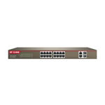 IP-COM Networks S3300-18-PWR-M switch di rete Fast Ethernet (10/100) Supporto Power over Ethernet (PoE) Nero