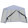 Outsunny-Gazebo-da-Giardino-3x3m-con-Zanzariera-Copertura-in-Poliestere-e-Struttura-in-Metallo-Grigio