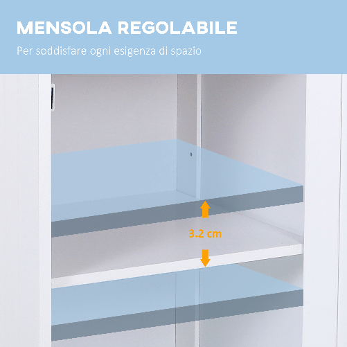 kleankin-Mobiletto-da-Bagno-con-Anta-e-Cassetto-Bianco-43-x-34-x-77cm