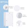 kleankin-Mobiletto-da-Bagno-con-Anta-e-Cassetto-Bianco-43-x-34-x-77cm