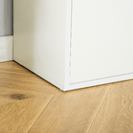HOMCOM-Libreria-Moderna-4-Ripiani-con-Armadietto-a-2-Ante-in-Legno-59x29x180cm-Bianca