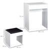 HOMCOM-Tavolo-da-Trucco-con-Sgabello-Vano-Contenitore--10-Scomparti--Specchio-Richiudibile-MDF-Bianco-60-2-x-40-2-x-79cm