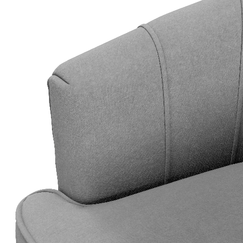HOMCOM-Poltrona-in-Velluto-Imbottita-con-Gambe-Dorate-in-Poliestere-e-Acciaio-71x72x75cm-Grigio