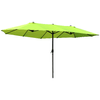 Outsunny-Ombrellone-da-Giardino-Doppio-con-Apertura-a-Manovella-in-Acciaio-e-Poliestere-460x270x240-cm-Verde-Chiaro