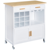 HOMCOM--Mobiletto-da-Cucina-con-RuotePortabottiglie-e-Porta-Bicchieri-in-Bambu