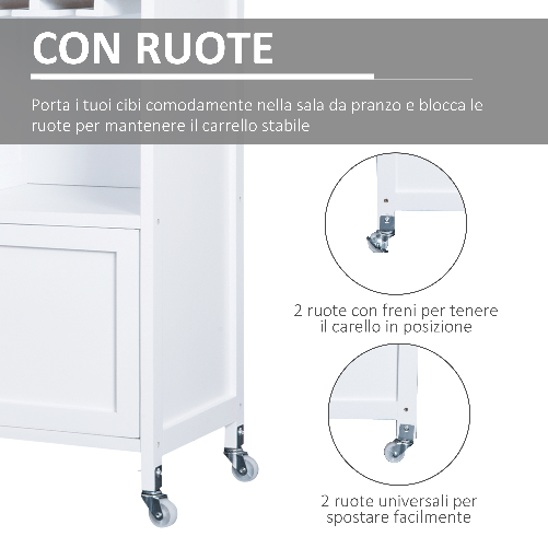 HOMCOM--Mobiletto-da-Cucina-con-RuotePortabottiglie-e-Porta-Bicchieri-in-Bambu