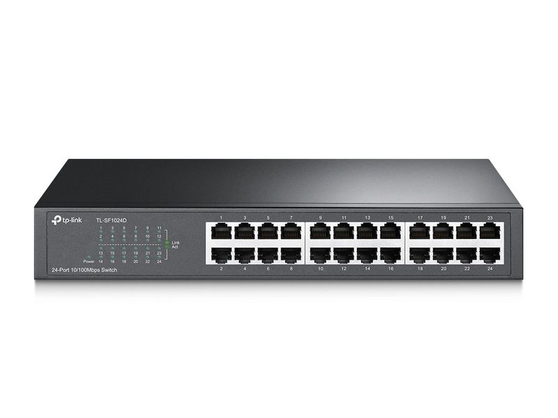 TP-Link-TL-SF1024D-switch-di-rete-Non-gestito-Fast-Ethernet--10-100--Nero