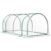 Outsunny-Serra-da-giardino-a-Tunnel-in-Acciaio-e-con-Copertura-in-PVC-200x100x80-cm-Trasparente-e-Verde