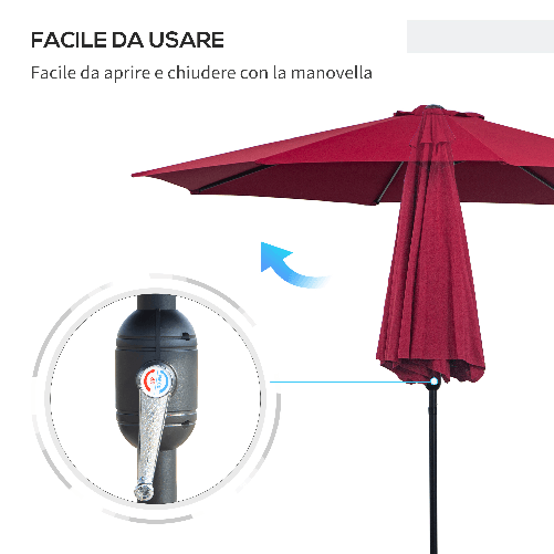 Outsunny-Ombrellone-da-Giardino-3x2-5-m-Inclinabile-con-Palo-Smontabile-in-Metallo-e-Poliestere-Rosso-Scuro